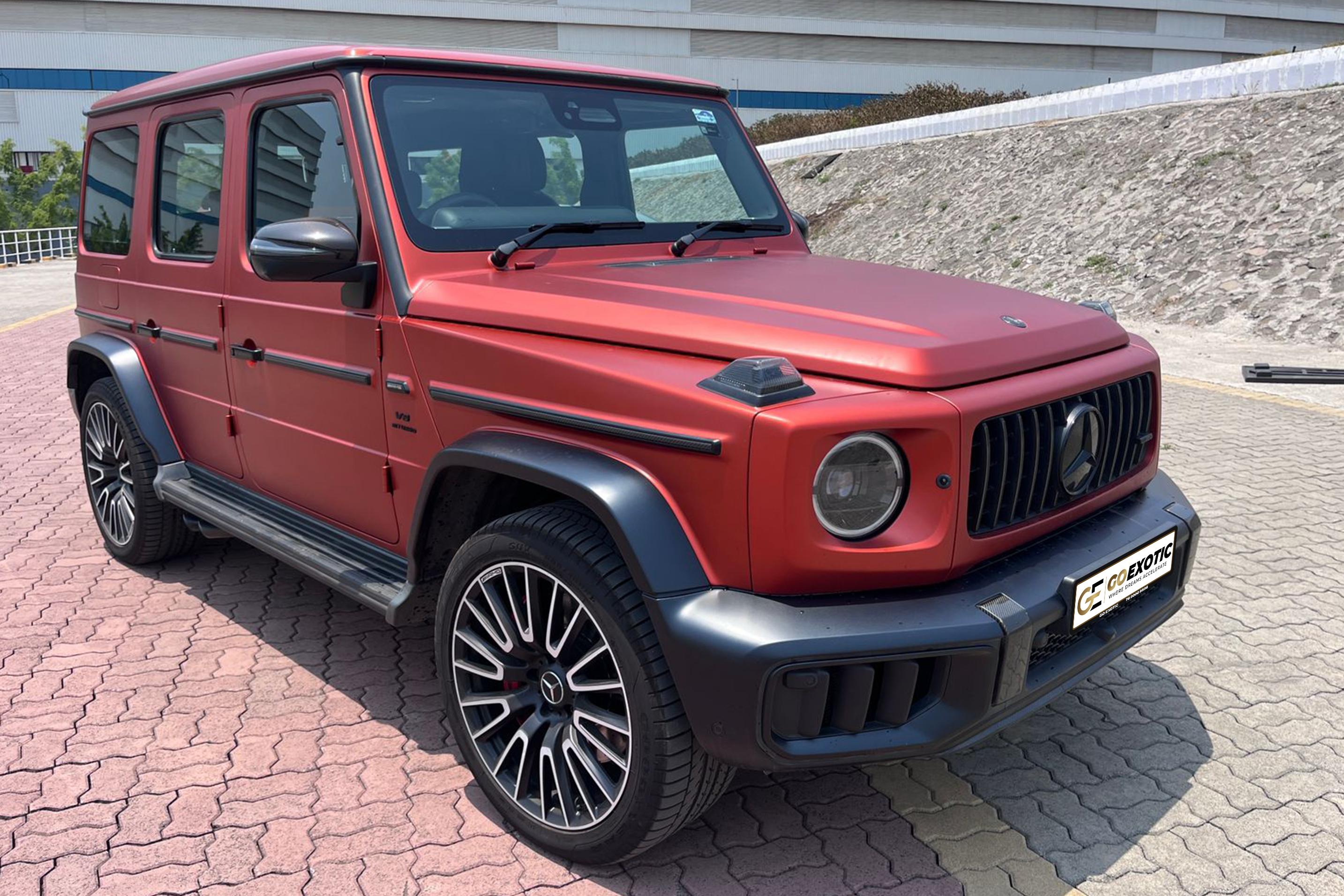 2024 MERCEDES BENZ G63 AMG V8 pre-owned luxury car