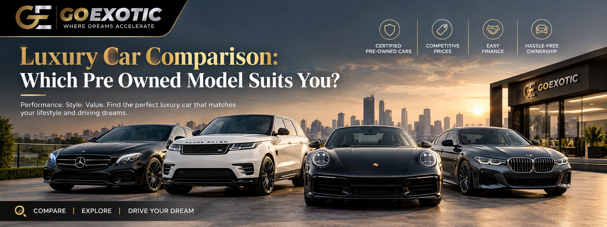 Luxury Car Comparison: Which Pre Owned Model Suits You?